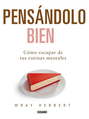 cover image of Pensándolo bien